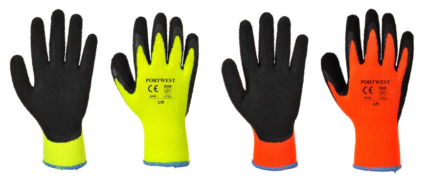 A143 Thermal Soft Grip Glove - Latex Foam